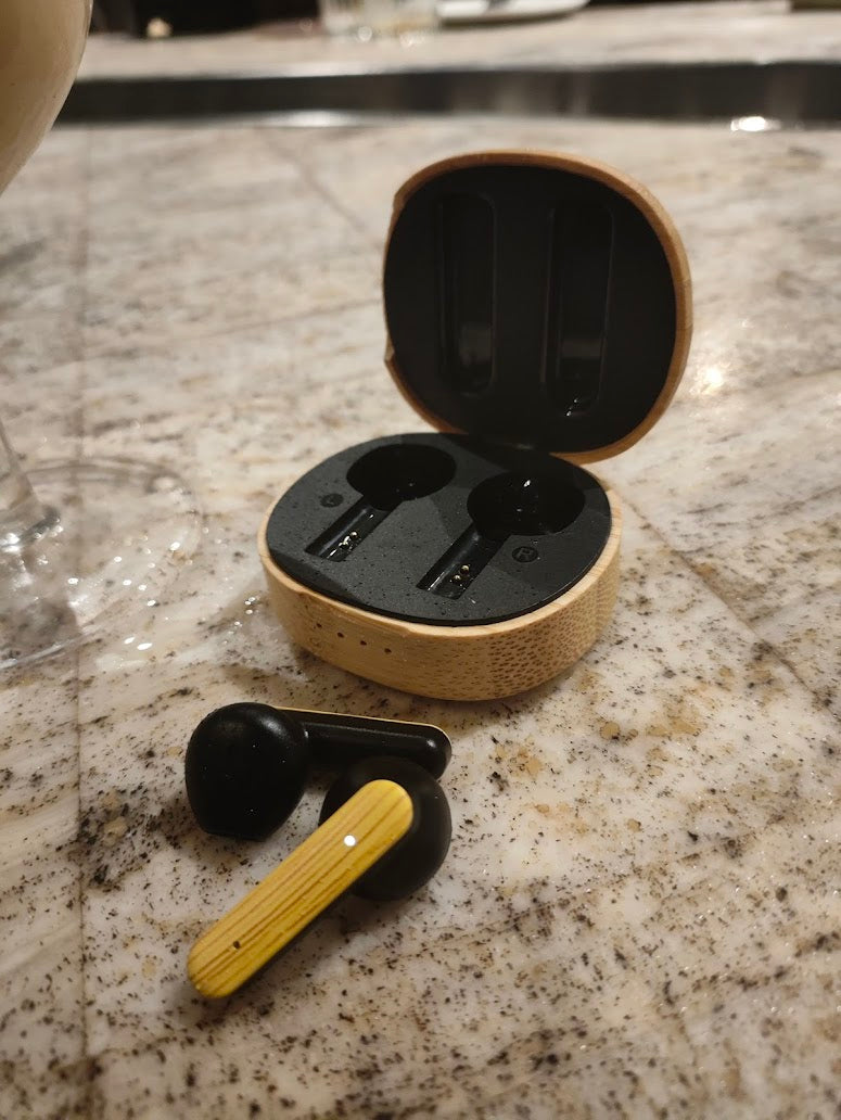 PurePods on bench 