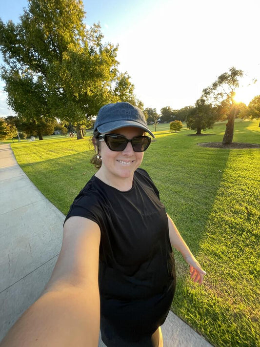 PurePods being worn by aussie customer