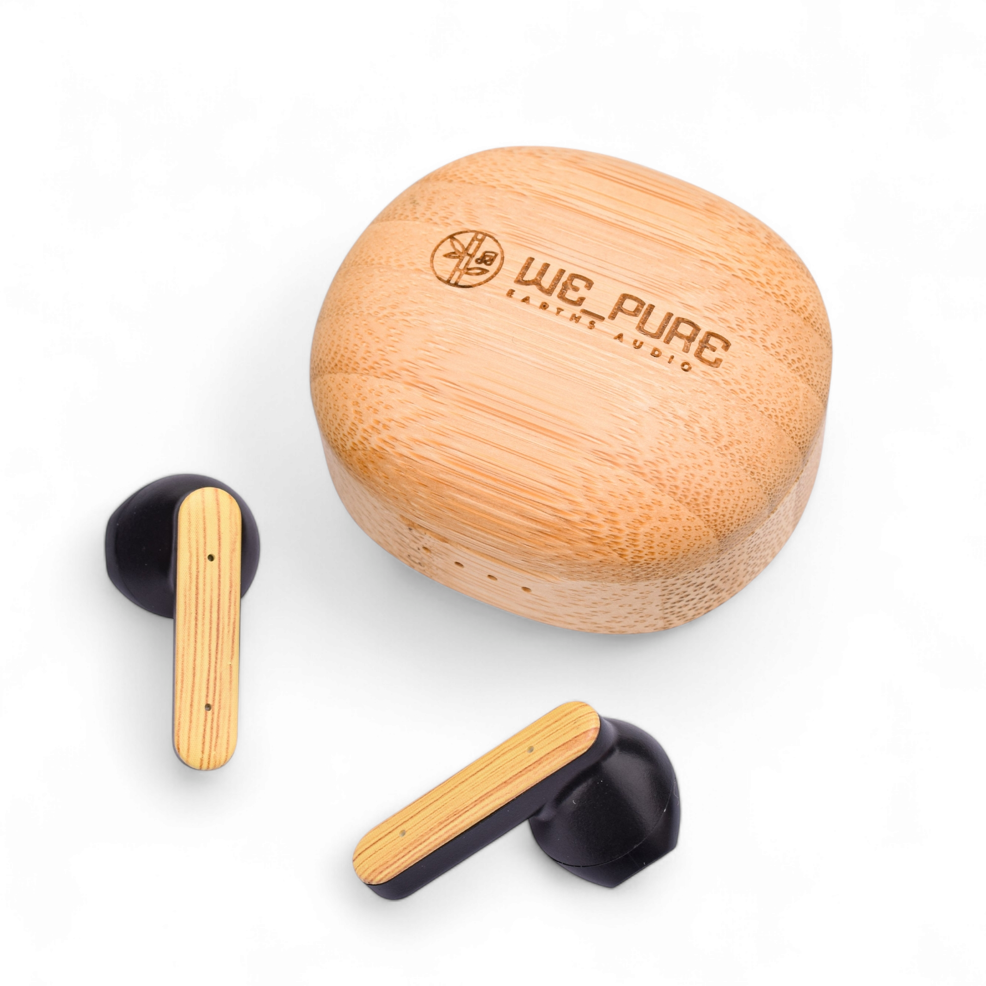 Bamboo Wireless Earbuds | We Pure