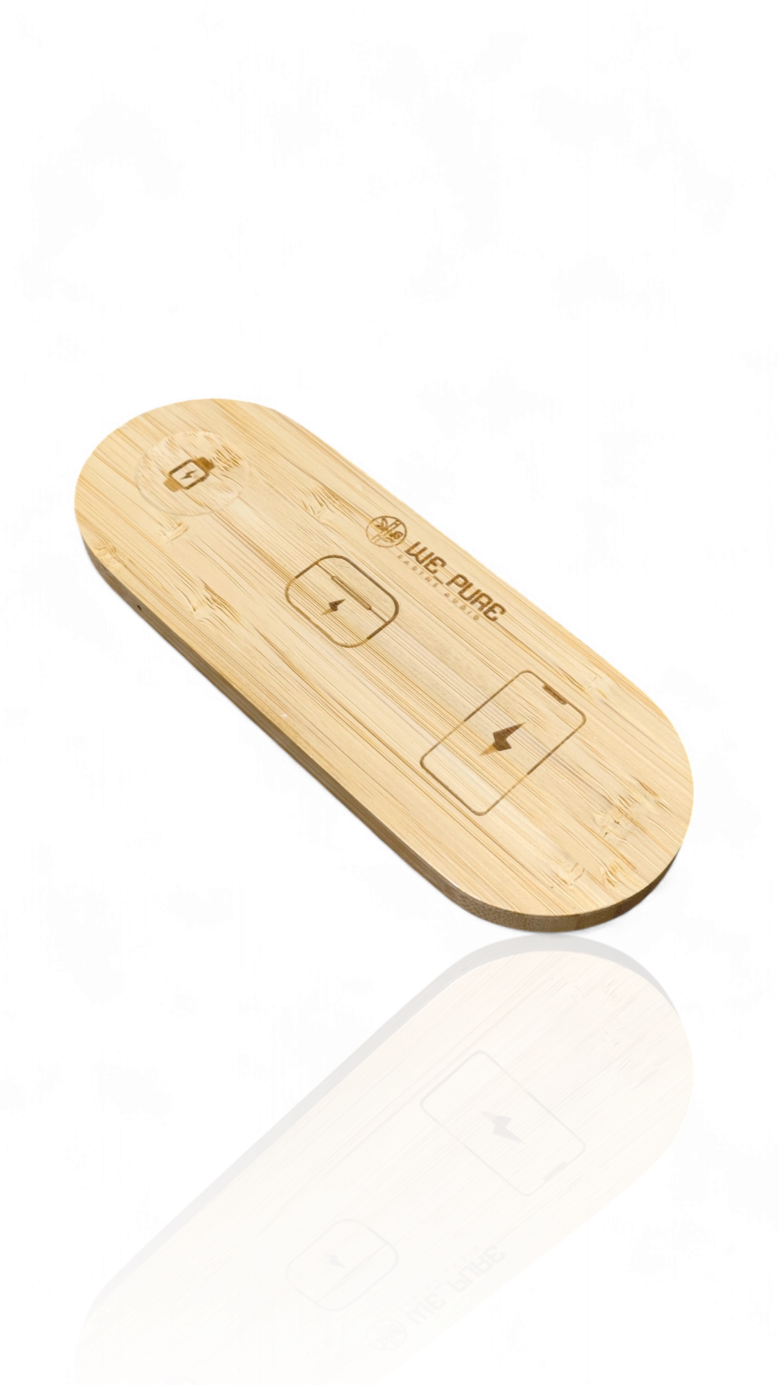 3 in 1 wireless charger top right view 