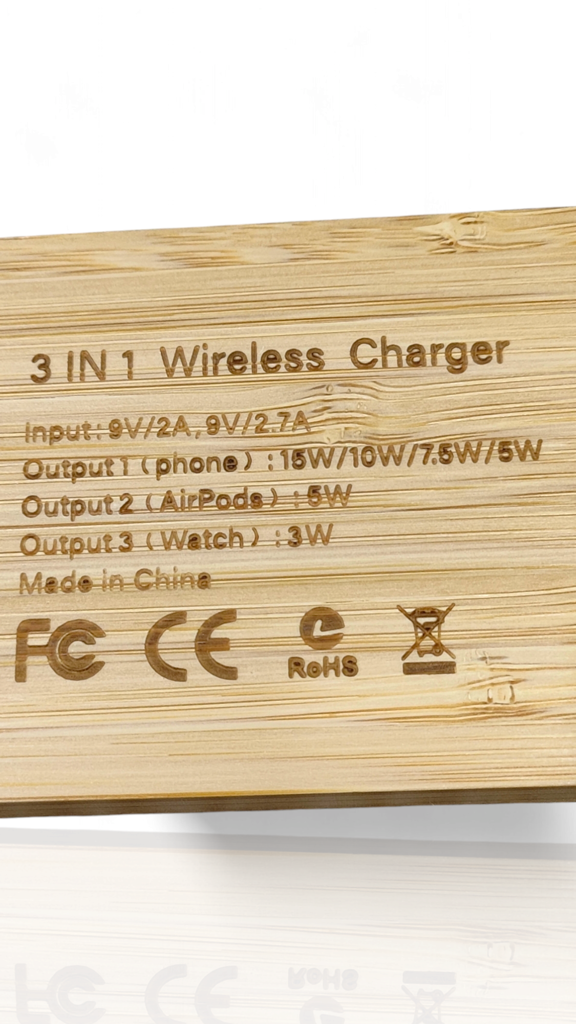3 in 1 wireless charger base
