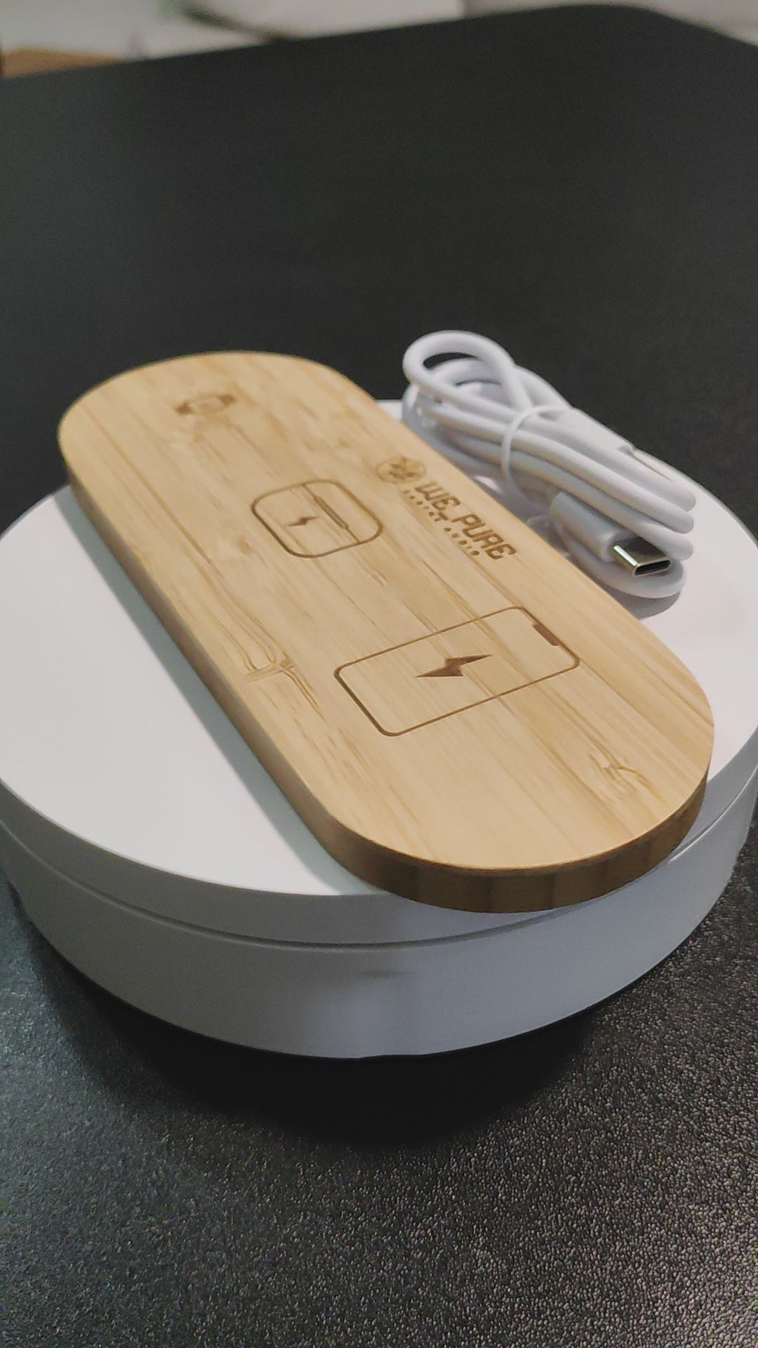 3 in 1 wireless charger video