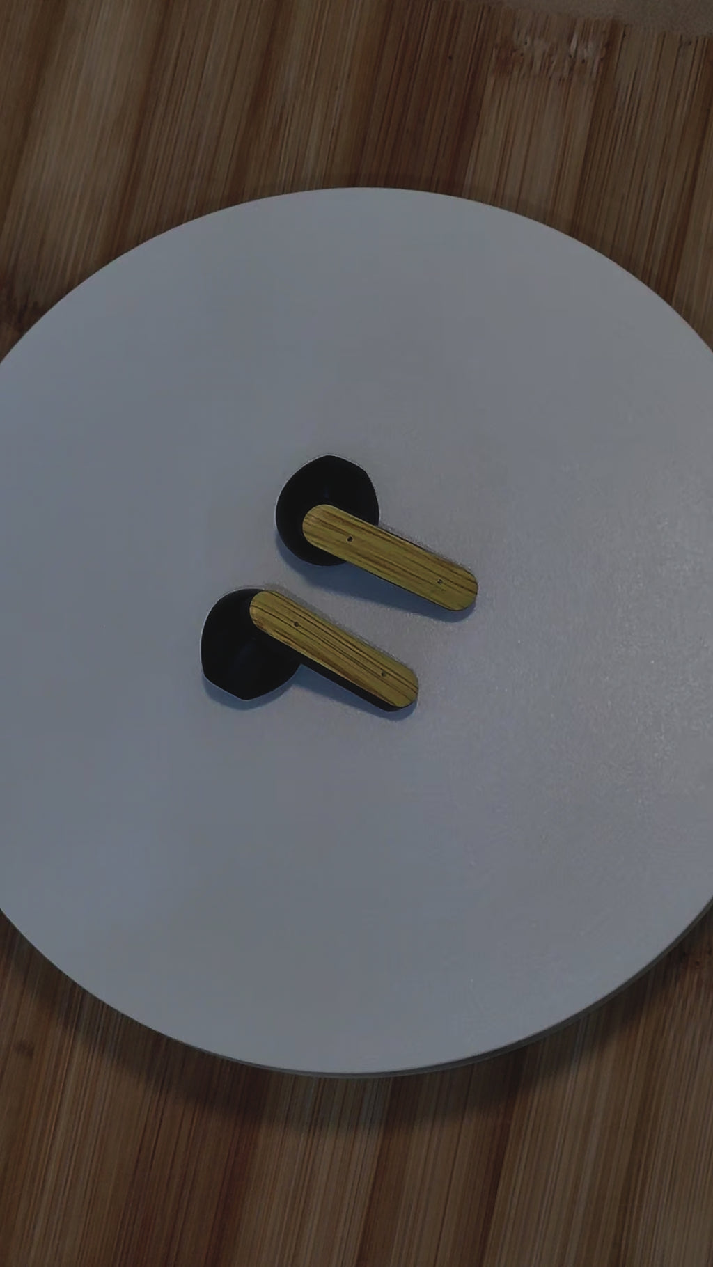 video of purepods spinning