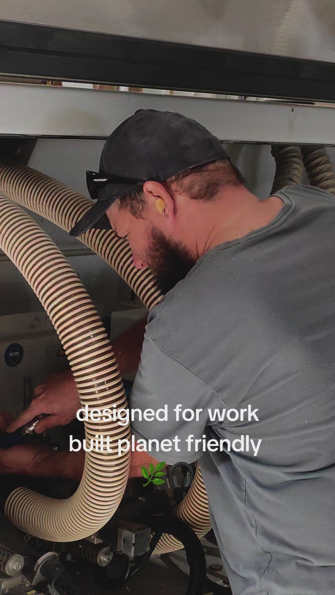 video of men at work wearing purebud pros